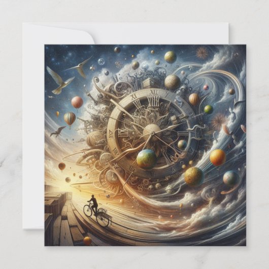 Nu live, niet later kaart (Voorkant)