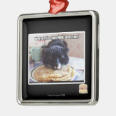 Nu mijn metalen ornament (Links)