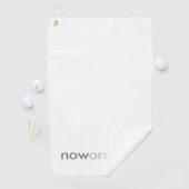 Nu of nooit verdwijnend citaat voor uitstelkrachte golfhanddoek (Insitu)