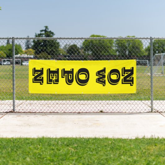 Nu open spandoek (Insitu)