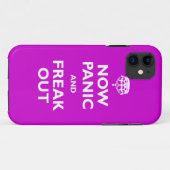 Nu paniek en freak uit Case-Mate iPhone case (Achterkant (horizontaal))