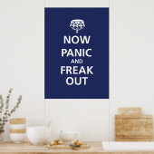 Nu paniek poster (Keuken)