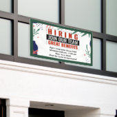 Nu Vacatures - Kom bij Ons Team Interviews  Spandoek (Buitenkant Gebouw)