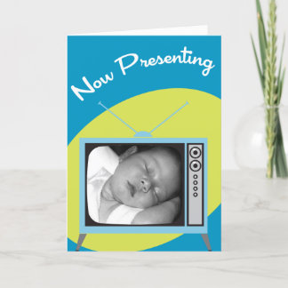 Nu Voorstellend Uw Nieuw Baby Aankondiging