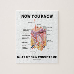 Nu weet je wat mijn huid uit dermatologie bestaat legpuzzel