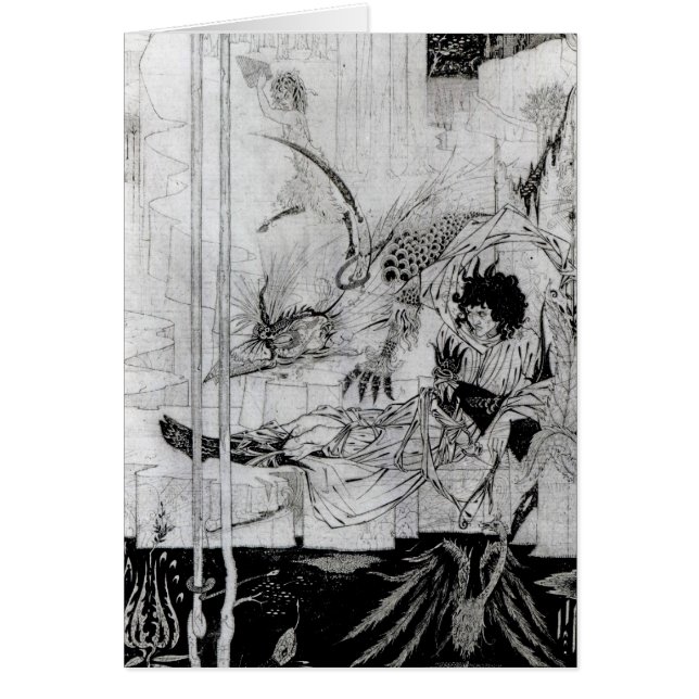 Nu zag koning Arthur het Questing Beast (Voorkant)