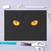 Nu ziet hij je zwarte kat tissuepapier (Craft)