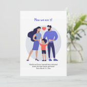 Nu zijn we drie aankondigingen van goedkeuring (Staand voorkant)