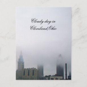 NUAGE À CLEVELAND, Carte postale OHIO