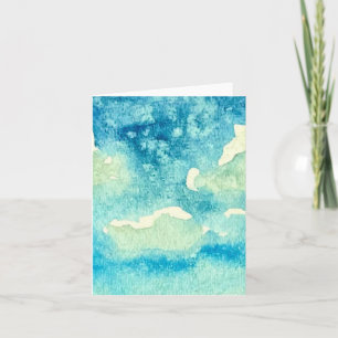 Nuage Art Aquarelle Plié
