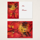 NUAGE AVEC RIBBON ROUGE (Devant & derrière)