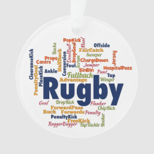 Nuage de mots de rugby à XV