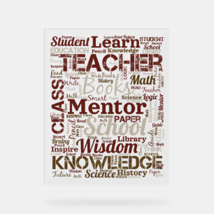 Nuage de mots pour les enseignants