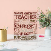 Nuage de mots pour les enseignants (Mariage)