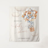 Nuage en forme de ballon éléphant Tapisserie (Devant)