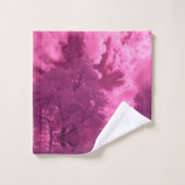 Nuage infrarouge Pinkish Hues (Gant de toilette)