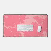 Nuage marbré rose abstrait (Clavier et souris)
