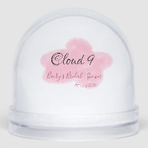 Nuage neuf rouge pastel douche de mariage nomméeat