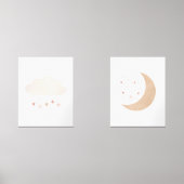 Nuage rose neutre et décor de crèche pour fille lu (Recto)