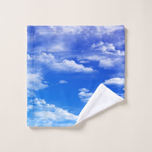 Nuages (Gant de toilette)