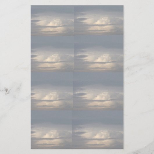 Nuages 1 Papeterie (Devant)