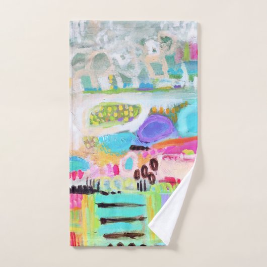 Nuages abstraits (Serviette à main)