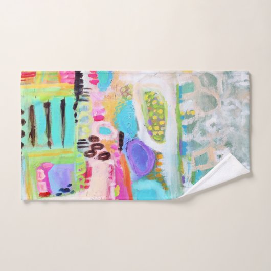 Nuages abstraits (Serviette à main)