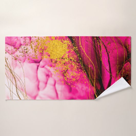 Nuages Abstraits-ART. Une créativité transparente. (Serviette de bain)