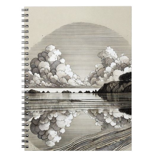 Nuages Abstraits | Journal carnet (Devant)
