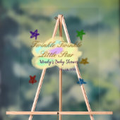 Nuages arc-en-ciel scintillent Twinkle Little Star (Neutre)