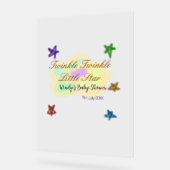 Nuages arc-en-ciel scintillent Twinkle Little Star (Angle)