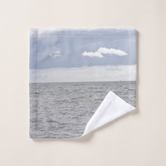 Nuages au-dessus de la vue (Gant de toilette)