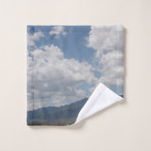 Nuages au-dessus des Rocheuses (Gant de toilette)