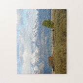 Nuages au-dessus du puzzle des Tétons (Vertical)