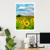 Nuages aujourd'hui, affiche (Bureau à domicile)