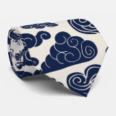 Nuages Auspicious Cravate Motif traditionnelle chi (Roulé)