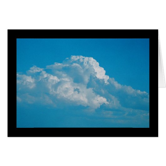 Nuages blancs bouffants - Chanson de Sol. Carte 2: (Devant horizontal)