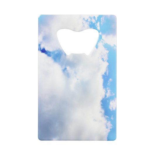 Nuages blancs et ciel bleu (Devant)