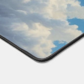 Nuages blancs et ciel bleu clair (Coin)