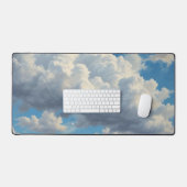 Nuages blancs et ciel bleu clair (Clavier et souris)