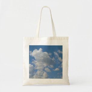 Nuages blancs/gris et Sac fourre-tout du ciel bleu