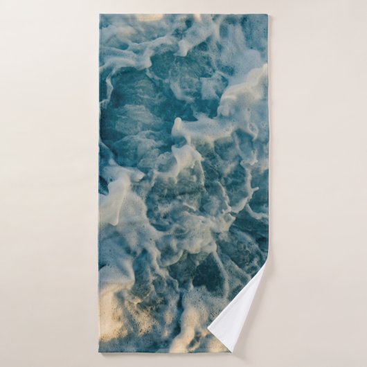 NUAGES BLANCS SUR LE CIEL BLEU (Serviette de bain)
