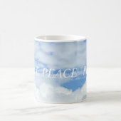NUAGES BLEU SKY PHOTO CLASSIQUE CAFÉ MUG (Centre)