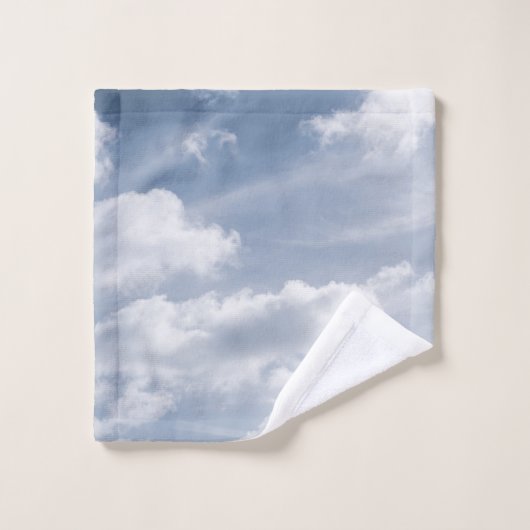 Nuages caribéens de rêve 12 (Gant de toilette)