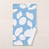 Nuages Ciel Bleu (Serviette à main)