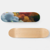 Nuages colorés Skateboard (Horz)