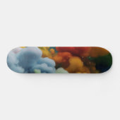 Nuages colorés Skateboard (Horz)