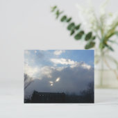 Nuages cool avec look Cat Eyes, carte postale NJ (Debout devant)