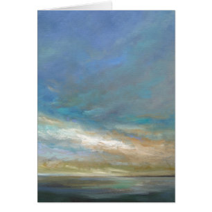 Nuages côtiers avec océan