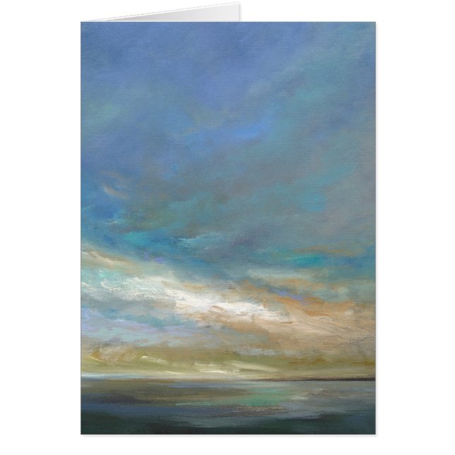 Nuages côtiers avec océan (Devant)